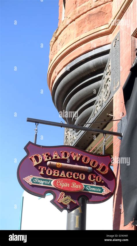 Deadwood South Dakota USA Stock Photo - Alamy