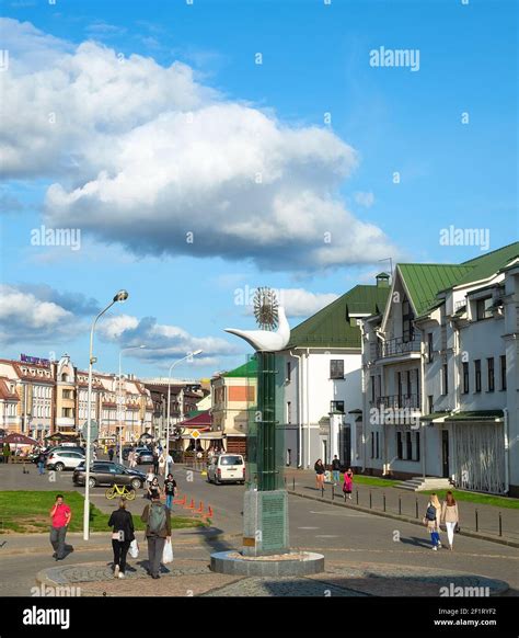 Minsk old town architecture, Belarus Stock Photo - Alamy