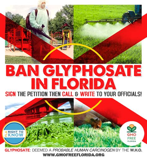 Help Ban Glyphosate in Florida - Action Network