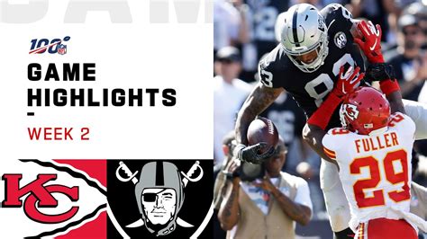 Chiefs vs. Raiders Week 2 Highlights | NFL 2019 - YouTube