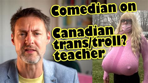 Is Canadian Trans Teacher Kayla Lemieux with massive fake hooters trolling the school? - YouTube