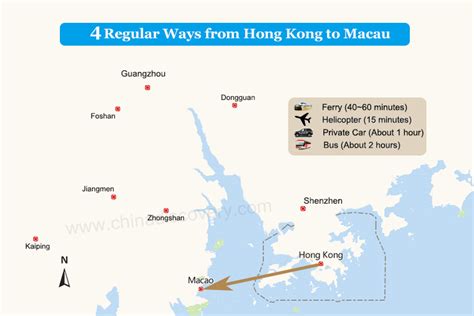 Hong Kong Macau Ferry Terminal Map – The World Map