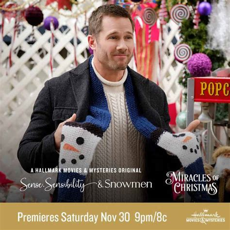 Hallmark Movies & Mysteries Movie Premiere of "Sense, Sensibility & Snowmen" on Saturday ...