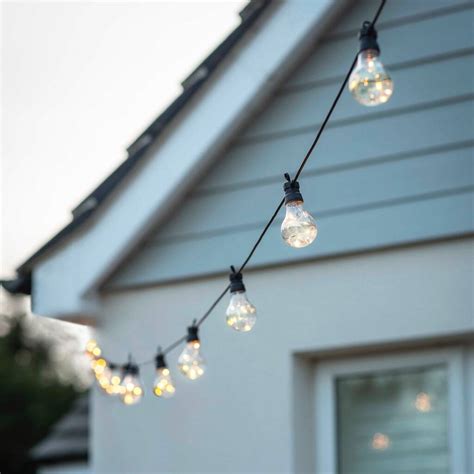 Solar Powered Festoon Lights By Lisa Angel | notonthehighstreet.com