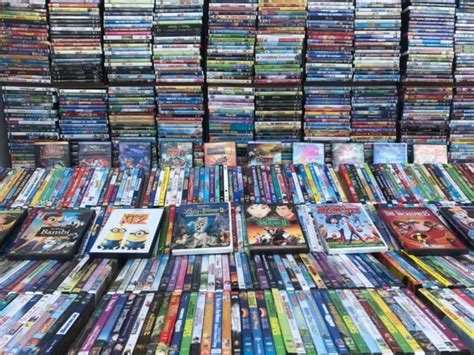 DVD KIDS LOT of 25 DVD Bulk Movies - Disney Included! PBS, Dreamworks ...