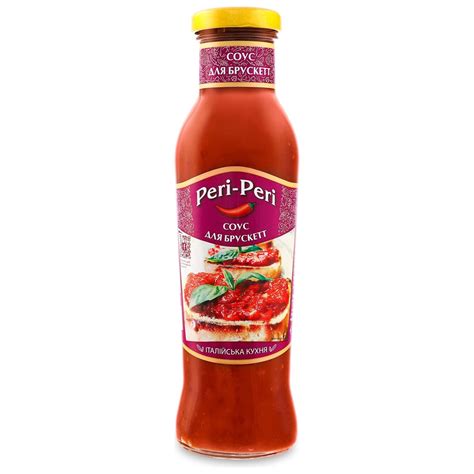 Peri Peri sauce for Bruschetta Italian cuisine 330g ᐈ Buy at a good price from Novus