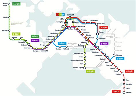 An alternate history - but still plausible Auckland rail network with ...