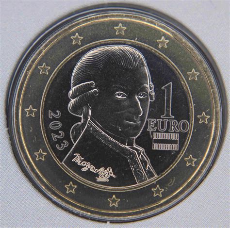 Austria 1 Euro Coin 2023 - euro-coins.tv - The Online Eurocoins Catalogue