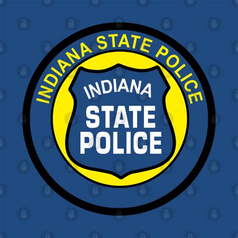 Indiana State Police logo - Indiana State Police - Pin | TeePublic