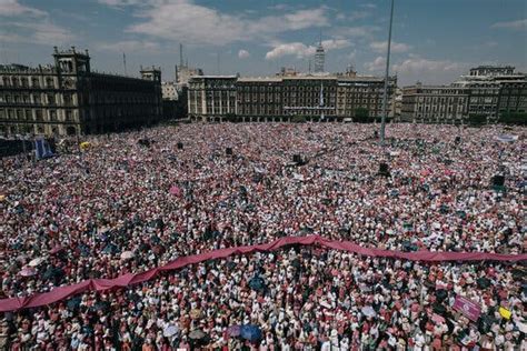 Large Crowds Across Mexico Protest Overhaul of Election Watchdog - The ...