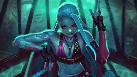 Videojuego - League Of Legends Jinx (League Of Legends) Fondo de Pantalla | Jinx league of ...