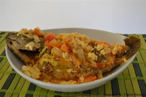 Filipino Recipe Sarciadong Tilapia (Leftover) « Magluto.com - Filipino ...