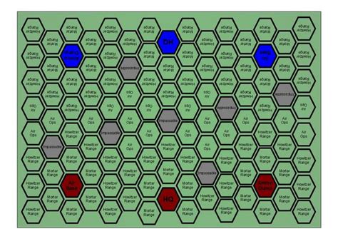 Point Blank Range (concept) game board | Board Game Designers Forum