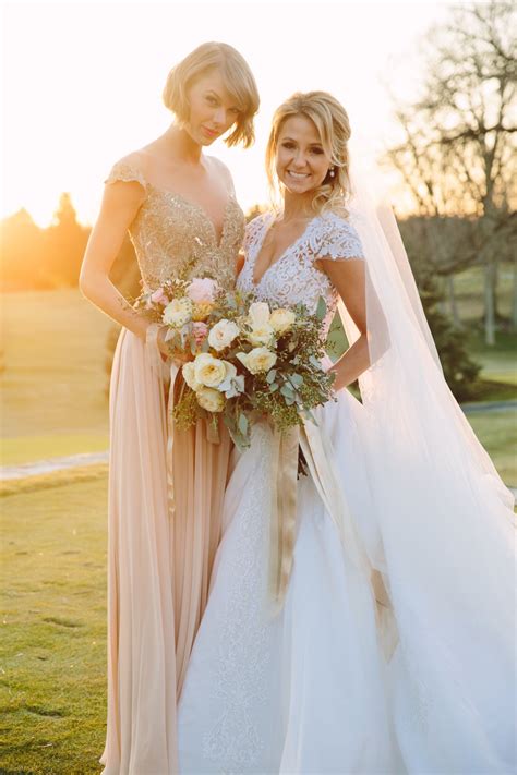 Taylor Swift Is 'Happiest Maid of Honor' At Her Childhood Friend's Wedding -- See the Pics ...