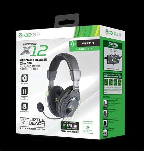 Turtle Beach Ear Force X12 Gaming Headset for Xbox 360 | Walmart Canada