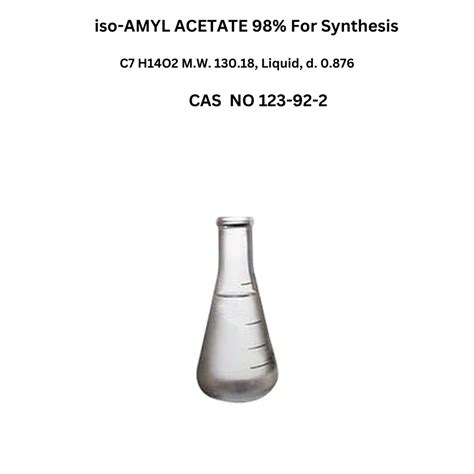 iso-AMYL ACETATE 98% For Synthesis, For Lab Use, Grade Standard ...