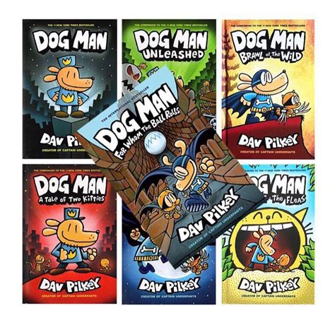 Dogman 1-7, Books & Stationery, Children's Books on Carousell