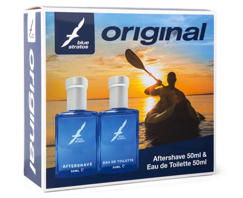 Blue Stratos Original EDT & Aftershave Gift Set | Catch.com.au