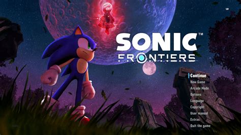 Changed Main Menu Background - Mods / Sonic Frontiers