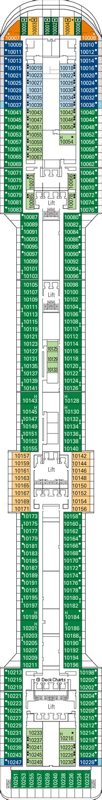 MSC Splendida Deck Plans: Ship Layout, Staterooms & Map - Cruise Critic