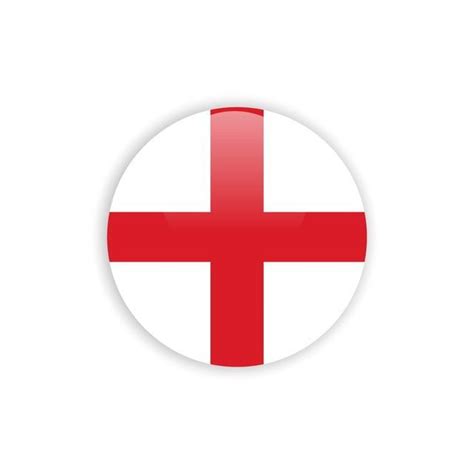 England Flag Clipart Transparent PNG Hd, Button England Flag Vector Template Design, Flag ...