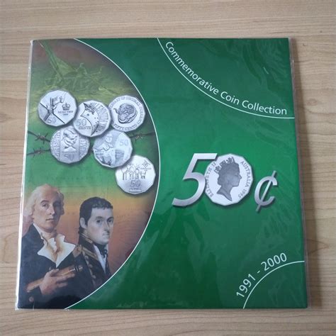 Sherwood 50c Fifty Cent Commemorative Coin Collection 1991-2000 ...