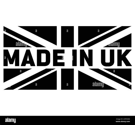 simple stylized made in britain UK united kingdom logo icon emblem ...