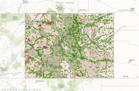 Interactive map of mines in Colorado | American Geosciences Institute