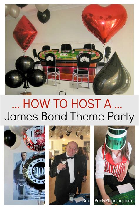 How To Host The Ultimate James Bond Theme Party