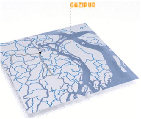 Gazipur (Bangladesh) map - nona.net