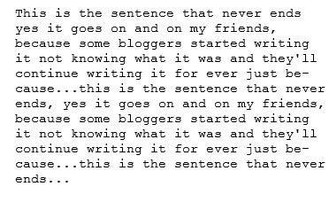 Writing 101: Are Your Sentences Too Long? ~ Jade Varden Official Blog