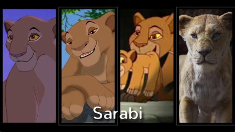 Sarabi Evolution / Simba's mother (The Lion King) - YouTube