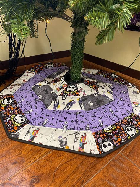 Nightmare Before Christmas Tree Skirt Jack Posing Only as He - Etsy