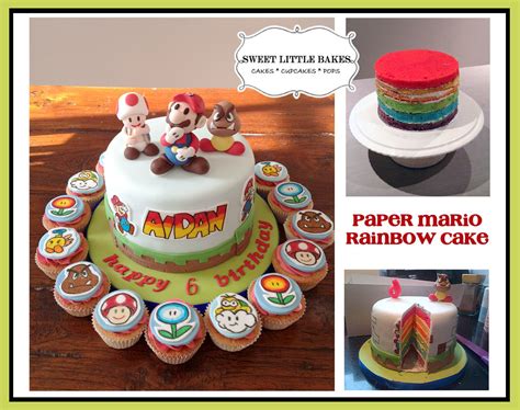 Paper Mario Cake | Who loves this game? Paper Mario is more … | Flickr