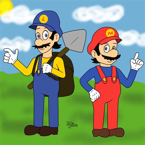 Mario and Luigi anime by iedasb on DeviantArt