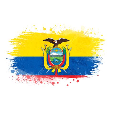 Ecuador National Flag, Ecuador, Flag, Ecuador Independence PNG Transparent Clipart Image and PSD ...