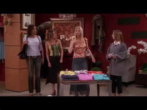 F.R.I.E.N.D.S Phoebe, Rachel and Charlie go for shopping - YouTube