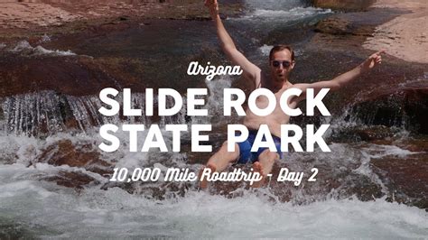 Camping at Slide Rock State Park, AZ | 10K Road Trip Vlog Day 2 - YouTube