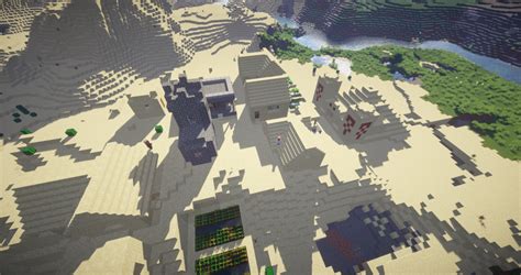 The Desert Temple Village - Minecraft Seeds