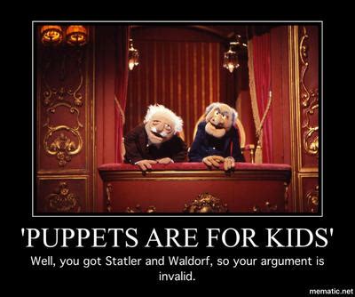 Statler and Waldorf meme by WildWolfHipster on DeviantArt