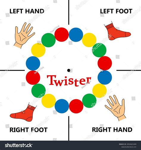 896 Twister board Gambar, Foto Stok & Vektor | Shutterstock