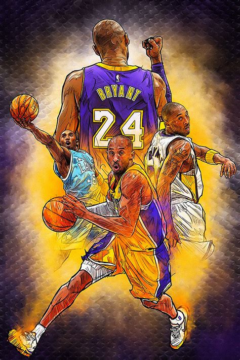 Kobe Bryant Retirement Game Basketball NBA Poster – My Hot Posters