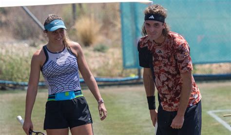 Stefanos Tsitsipas and Paula Badosa give their fans the update they wanted