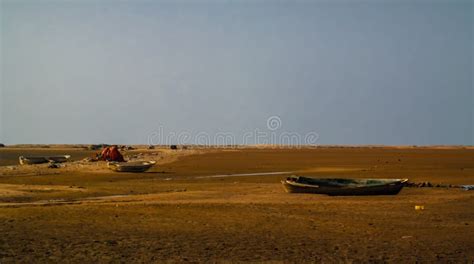 Panorama of Berbera Port and Beach with Boats Somalia Stock Photo ...