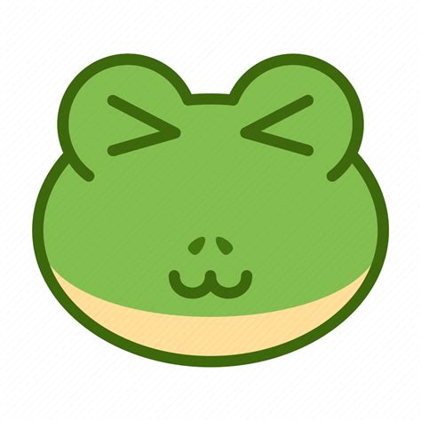 Adorable, cute, emoticon, frog, funny icon - Download on Iconfinder