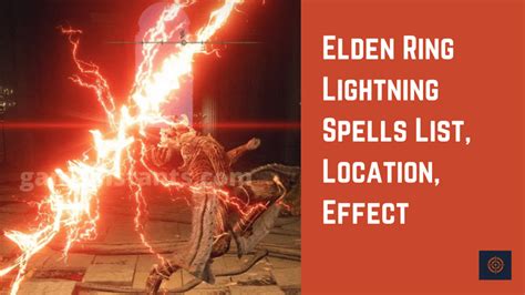 Elden Ring All Lightning Spells | Guide - Gameinstants
