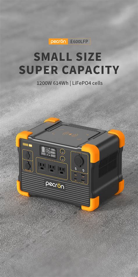 pecron: Portable Power Station & Best Solar Generator Kit