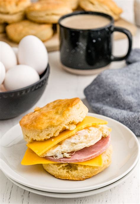 Easy Biscuit Sandwich For Breakfast | The Foodie Affair