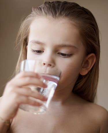 Drink Water Keep Your Body Healthy Stock Photo - Download Image Now - 6-7 Years, Affectionate ...