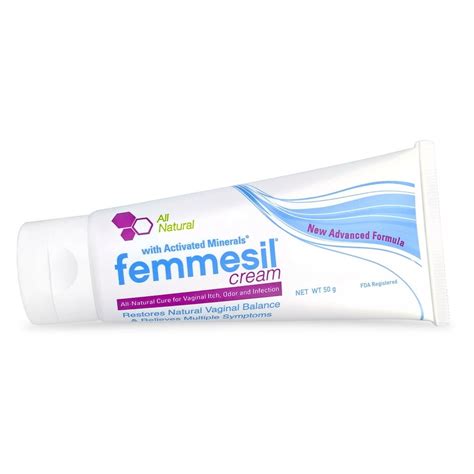 Femmesil Vaginal Anti-Itch Cream with Natural Ingredients for Relieving Vaginal Itch, Odor and ...